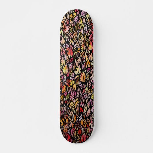Herbstlaub Skateboard (Vorne)