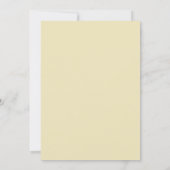 Herbstlaub Skript Rustikales Erntedank Dinner Einladung (Rückseite)