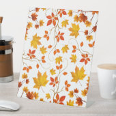 Herbstlaub Sockelschild (In Situ)