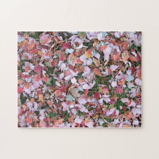 Herbstlaub Spalte 1 Puzzle (Horizontal)