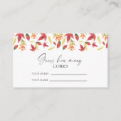 Herbstlaub - Stellen Sie sich vor, wie viele Korks Begleitkarte (Vorderseite)