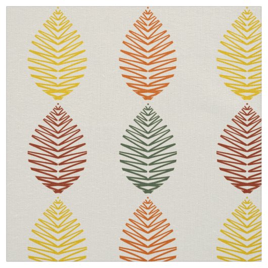 Herbstlaub Stoff (Muster)