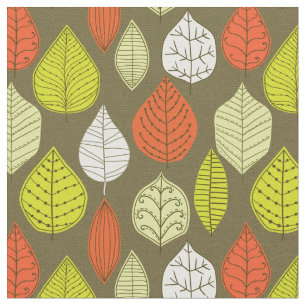 Herbstlaub Stoff