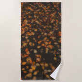 Herbstlaub strandtuch (Vorderseite)