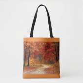 Herbstlaub Tasche (Vorderseite)