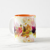 Herbstlaub Tasse (Vorderseite Links)