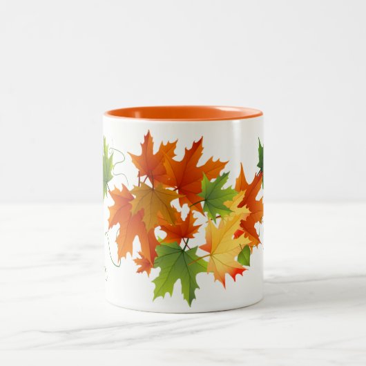 Herbstlaub Tasse (Mittel)