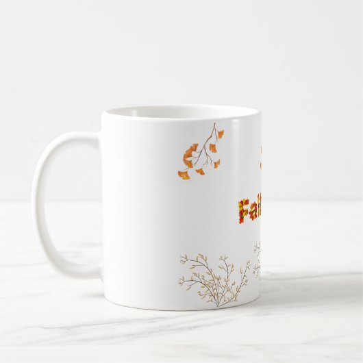Herbstlaub Tasse (Links)