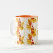 Herbstlaub Tasse (Vorderseite Links)