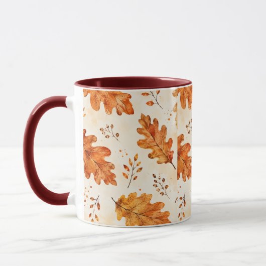 Herbstlaub-Tasse Tasse (Links)