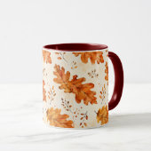 Herbstlaub-Tasse Tasse (VorderseiteRechts)