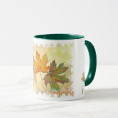 Herbstlaub-Tasse Tasse (VorderseiteRechts)