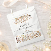 Herbstlaub Thanksgiving-Dinner-Geschenktüten Geschenktütchen (Ausgeschnitten)