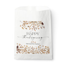 Herbstlaub Thanksgiving-Dinner-Geschenktüten
