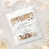 Herbstlaub Thanksgiving-Dinner-Geschenktüten Geschenktütchen (Ausgeschnitten)