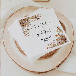 Herbstlaub Thanksgiving-Dinner-Papier-Tischserviet Serviette