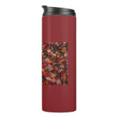 Herbstlaub thermosbecher (Nach rechts gedreht)