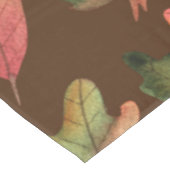 Herbstlaub Tischdecke (Schrägansicht)