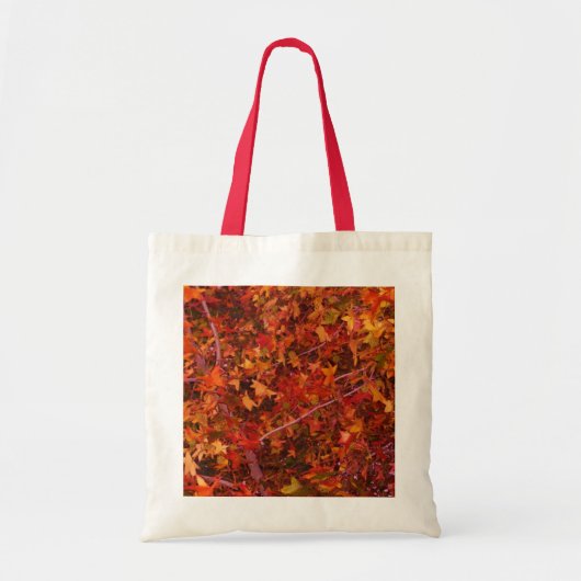 Herbstlaub Tragetasche (Vorne)