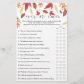 Herbstlaub - Über- oder unter Brautparty (Vorderseite)