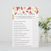 Herbstlaub - Über- oder unter Brautparty (Stehend Vorderseite)