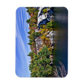 Herbstlaub um See Minnewaska Magnet (Vertikal)