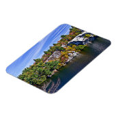 Herbstlaub um See Minnewaska Magnet (Linke Seite)