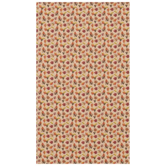 Herbstlaub und Acorn Design Tablecloth Tischdecke (Vorderseite)