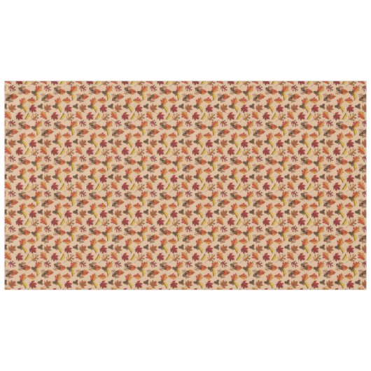 Herbstlaub und Acorn Design Tablecloth Tischdecke (Vorderseite (Horizontal))