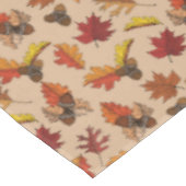 Herbstlaub und Acorn Design Tablecloth Tischdecke (Schrägansicht)