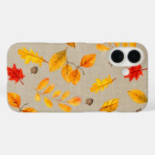 Herbstlaub und Eicheln Case-Mate iPhone Hülle (Rückseite (Horizontal))