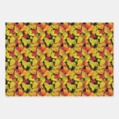 Herbstlaub und Fruchtumhüllungspapier Geschenkpapier Set (Vorderseite 2)