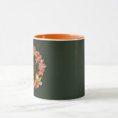 Herbstlaub und Ladybugs mit benutzerdefinierbarem Tasse (Zentrum)