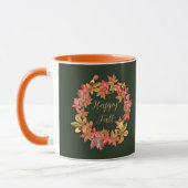 Herbstlaub und Ladybugs mit benutzerdefinierbarem Tasse (Links)
