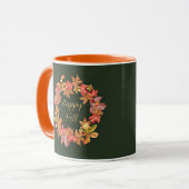 Herbstlaub und Ladybugs mit benutzerdefinierbarem Tasse (Vorderseite Links)