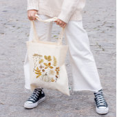 Herbstlaub und Pumpkin Jumbo Stoffbeutel