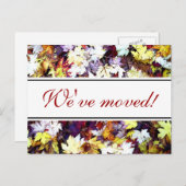 Herbstlaub verschieben Postkarten | Herbstszene (Vorne/Hinten)