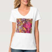 Herbstlaub verwandelten sich in Aquarell-T - Shirt (Vorderseite)