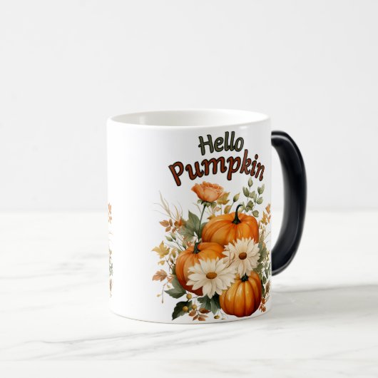 Herbstlaub Verwandlungstasse (VorderseiteRechts)