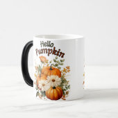 Herbstlaub Verwandlungstasse (Vorderseite Links)