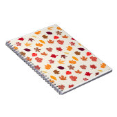 Herbstlaub von Autumn Vibes Notizblock (Rechte Seite)