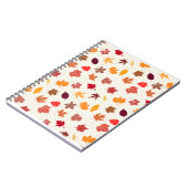 Herbstlaub von Autumn Vibes Notizblock (Linke Seite)