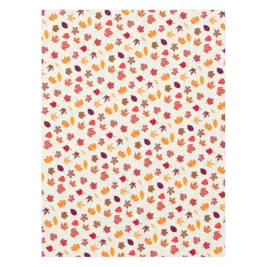 Herbstlaub von Autumn Vibes Tischdecke (Vorderseite)