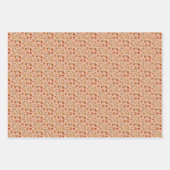 Herbstlaub Warm Hintergrund Geschenkpapier Set (Vorderseite 3)