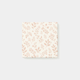 Herbstlaub Warmes Aprikot - Neutral Post-it Klebezettel