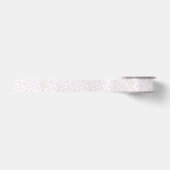 Herbstlaub Warmes Lila - Neutral Satinband (Vorderseite)