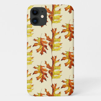 Herbstlaub Wasserfarbmuster iPhone 11 Hülle