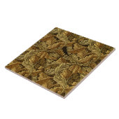Herbstlaub William Morris Muster Fliese (Seite)