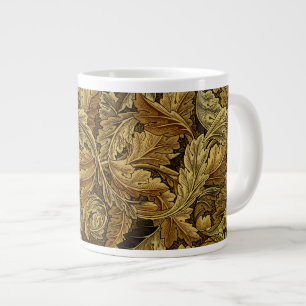 Herbstlaub William Morris Muster Jumbo-Tasse
