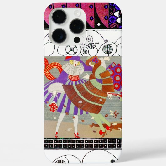 HERBSTLAUB,WIND,WIRBEL FASHION COSTUME DESIGNER Case-Mate iPhone HÜLLE (Rückseite)